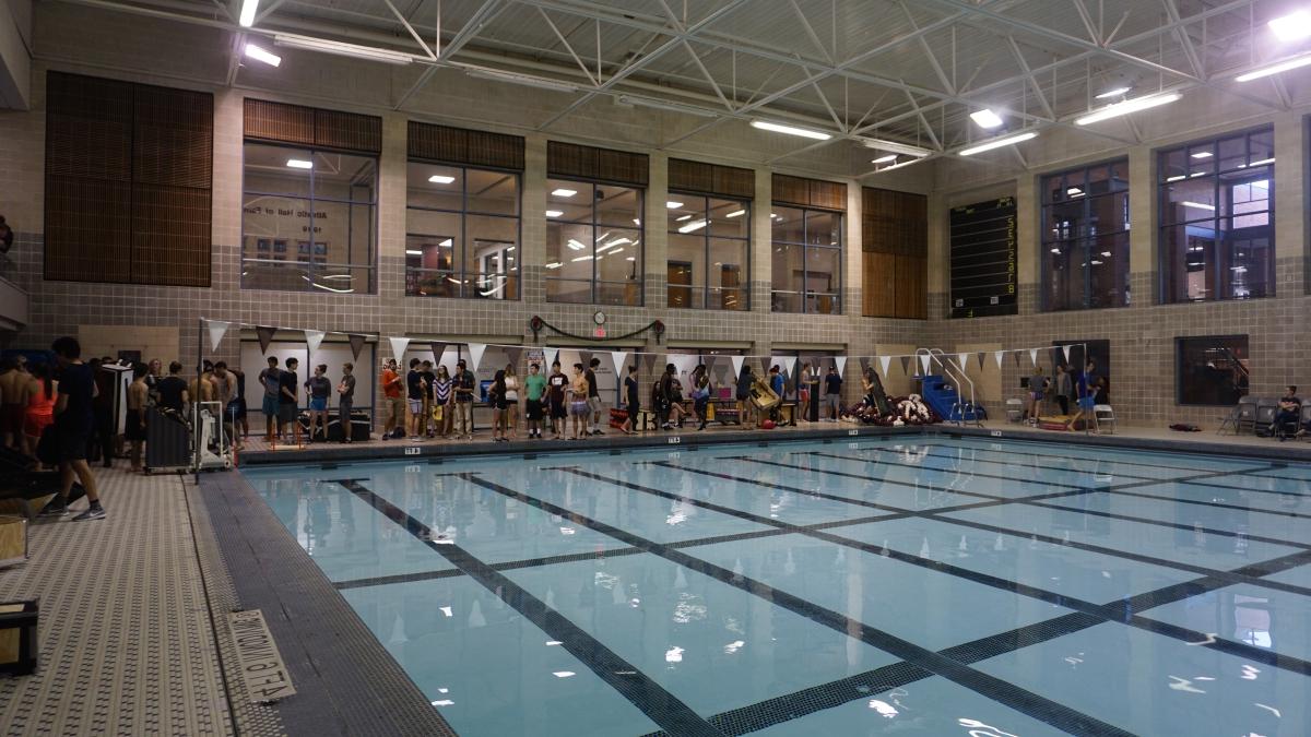 Hixon natatorium located in the william h bell center